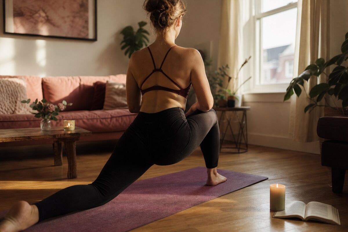 What does a yoga teachers practice look like?